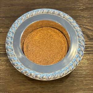 Mariposa Silver Wine Coaster 1997 Brillante